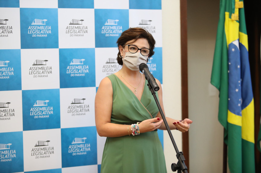 Fabiana Campos, coordenadora de Ações Solidárias da Assembleia Legislativa.