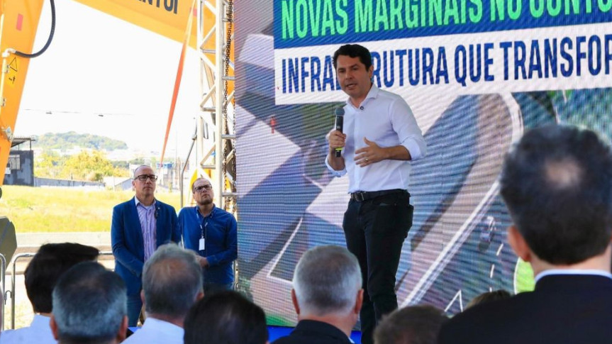 Ampliação do Contorno Sul de Curitiba é obra histórica para o Paraná, diz presidente da Assembleia, deputado Alexandre Curi (PSD)