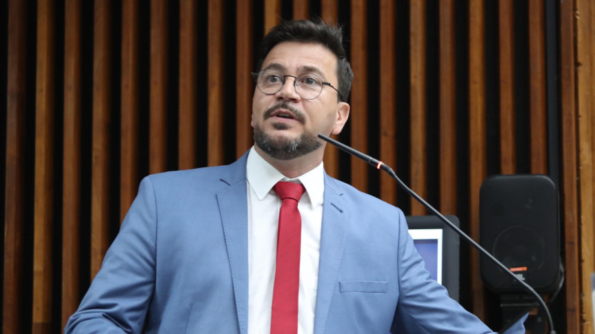 Deputado Arilson Chiorato (PT), líder da Oposição na Casa.