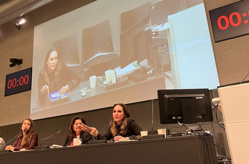 Deputada Maria Victoria apresenta na Cúpula Mundial da Família ações do Paraná e de Curitiba para reduzir desigualdades