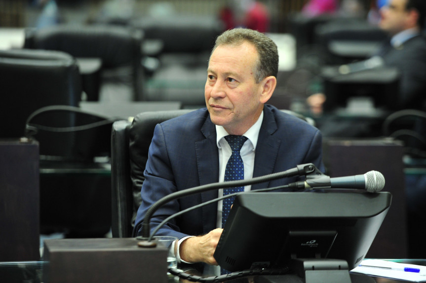 Deputado Professor Lemos (PT), líder da Oposição na Assembleia Legislativa do Paraná.