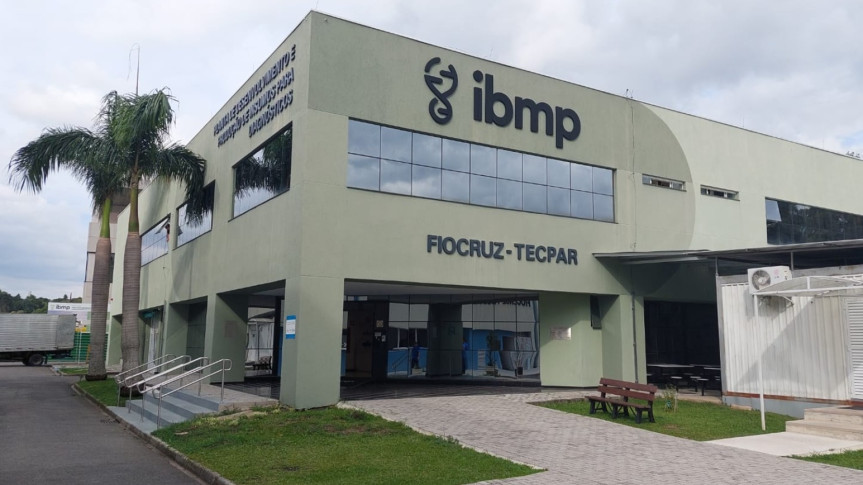 Sede do Instituto de Biologia Molecular do Paraná (IBMP), em Curitiba.