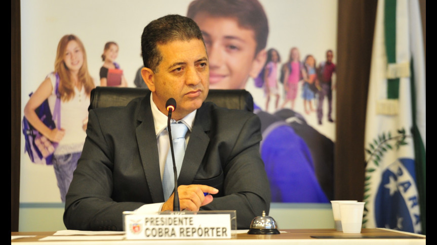 Deputado Cobra Repórter (PSD), presidente da Comissão de Defesa dos Direitos da Criança, do Adolescente, do Idoso e da Pessoa com Deficiência (Criai), da Assembleia Legislativa do Paraná.