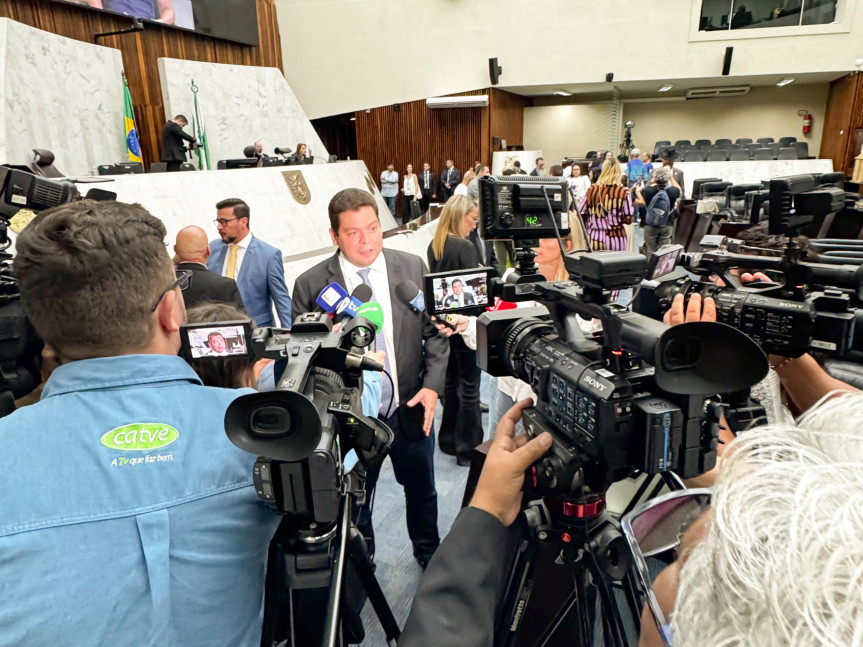 Deputado Gugu Bueno (PSD), 1º secretário da Assembleia Legislativa do Paraná.