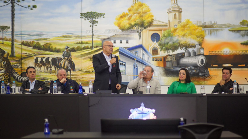 O evento foi realizado em Castro, em parceria com a Secretaria Estadual do Planejamento.