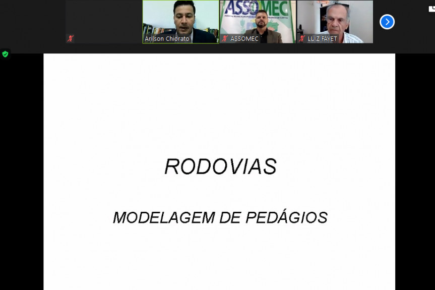 Reunião da Frente do Pedágio discutiu os impactos na economia paranaense da modelagem de pedágio a ser adotada a partir de 2021.