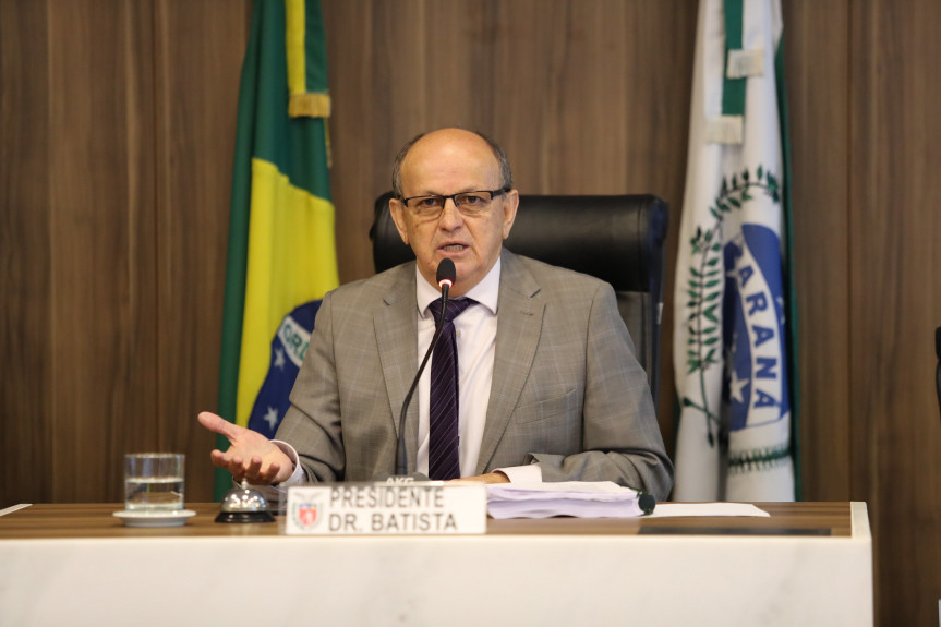 Deputado Dr. Batista (PMN), foi reeleito presidente da Comissão de Saúde da Assembleia Legislativa.