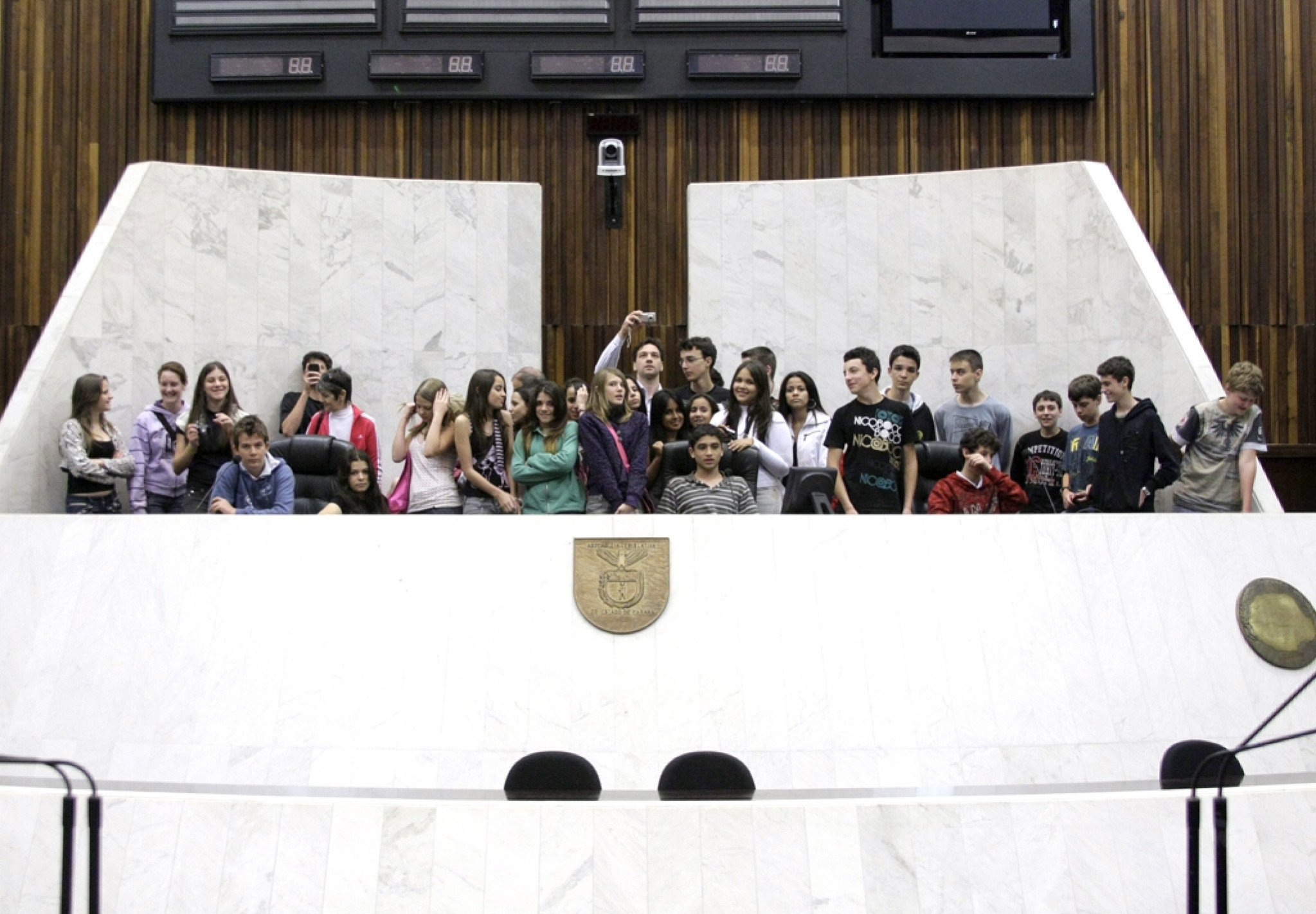 Estudantes da Fundação Educacional de Toledo Visitam a Assembleia