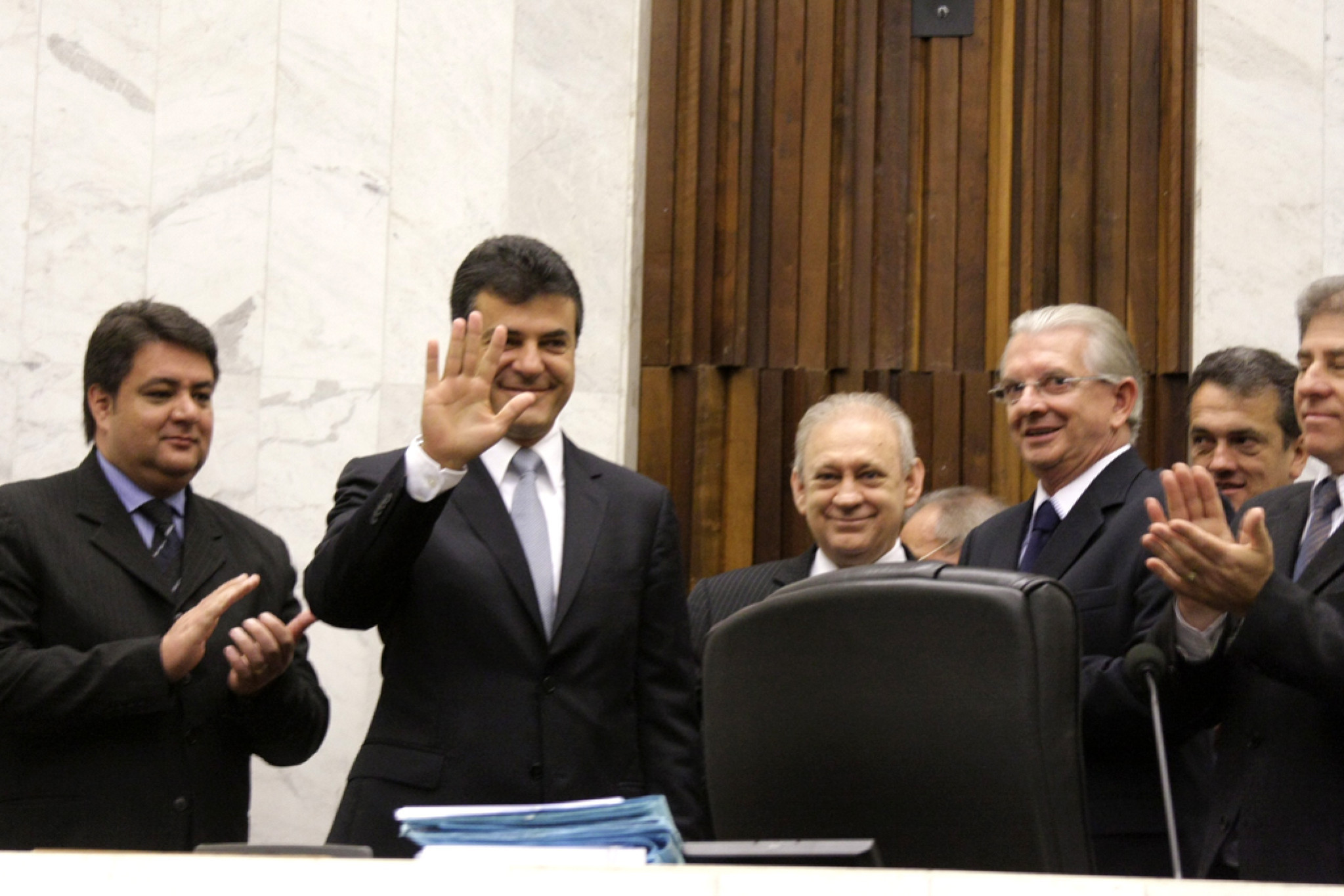 Beto Richa e Luciano Ducci Visitam Legislativo
