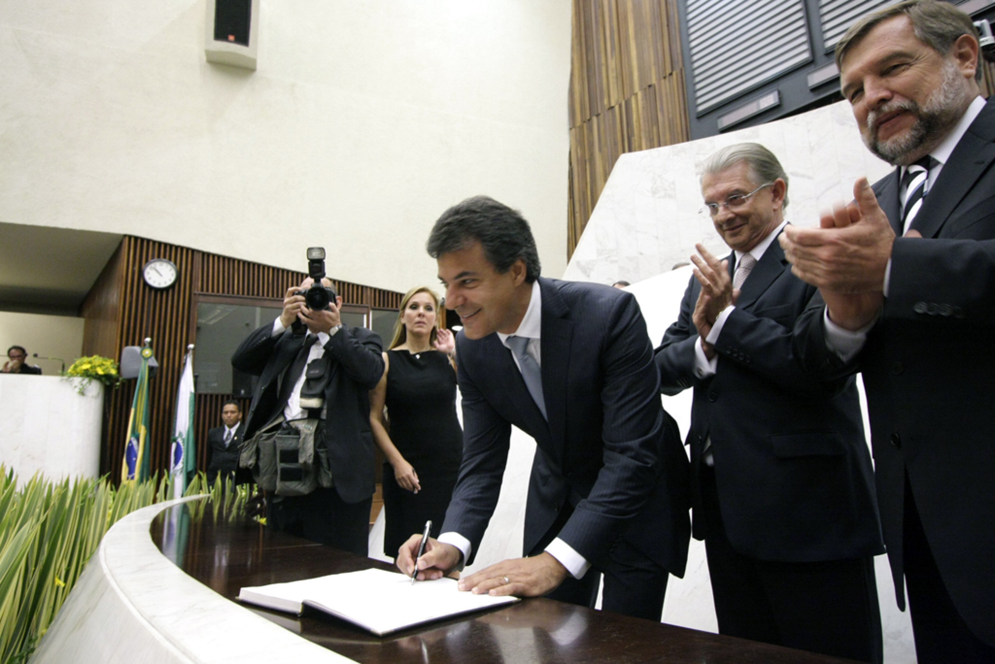 Beto Richa e Flávio Arns Tomam Posse