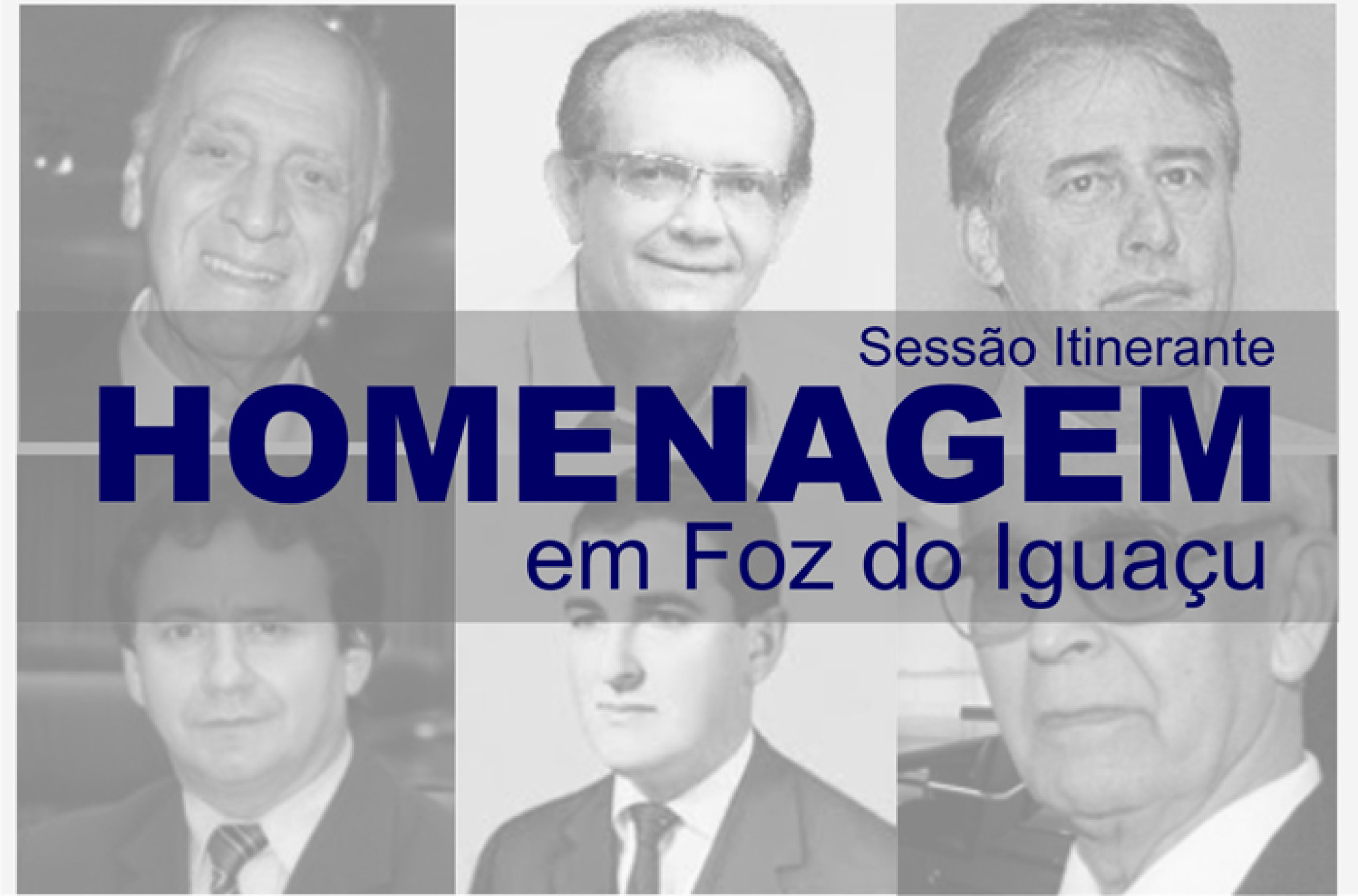 Assembleia homenageará ex-deputados da região de Foz do Iguaçu