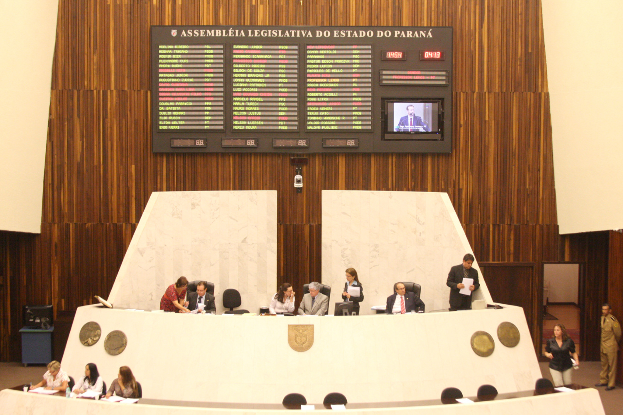 Controle de Presença Passa No Primeiro Teste - Deputado Valdir Rossoni (psdb)
