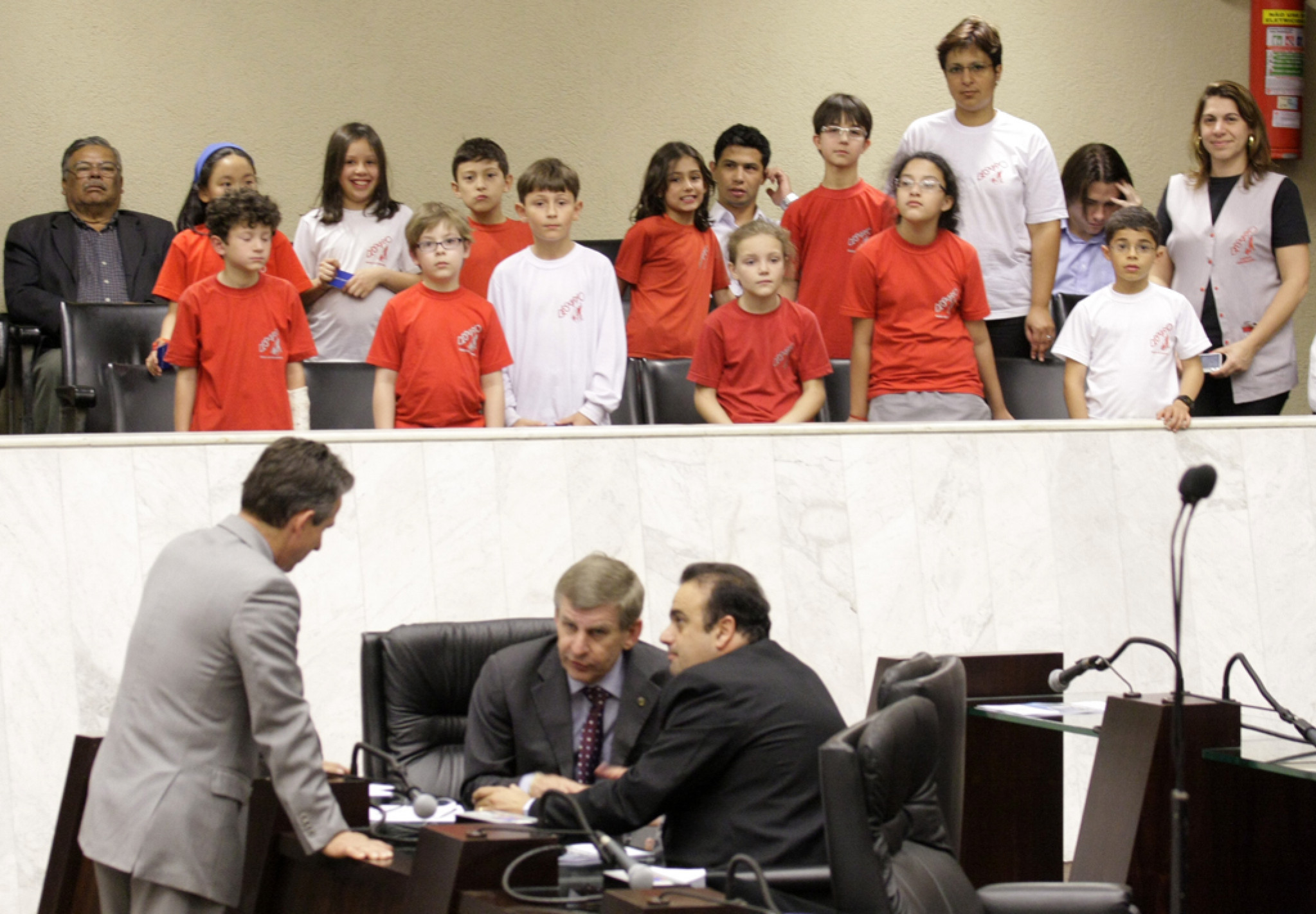 Escola de Ponta Grossa Visita a Assembleia