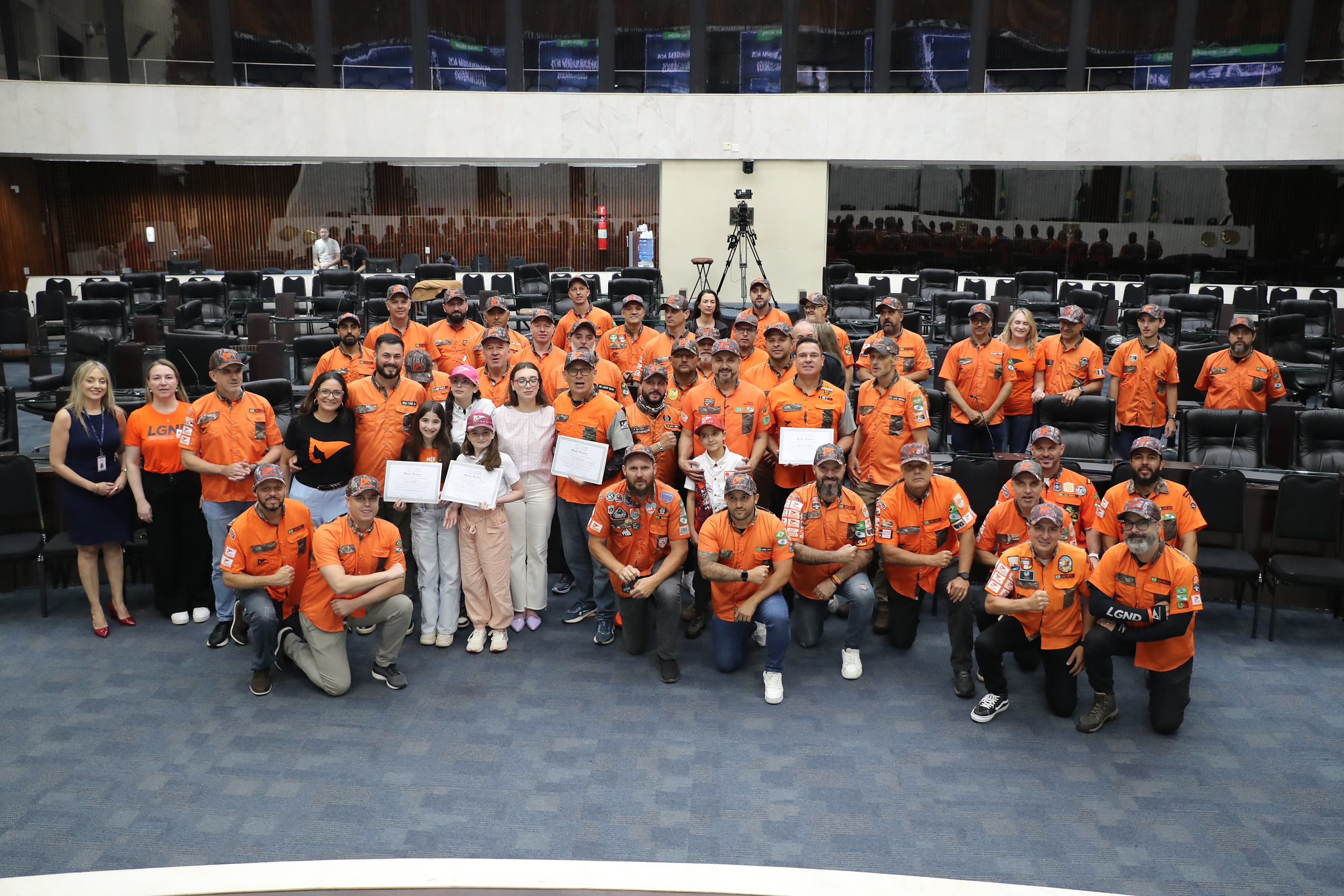 Movimento Legendários é homenageado na Assembleia