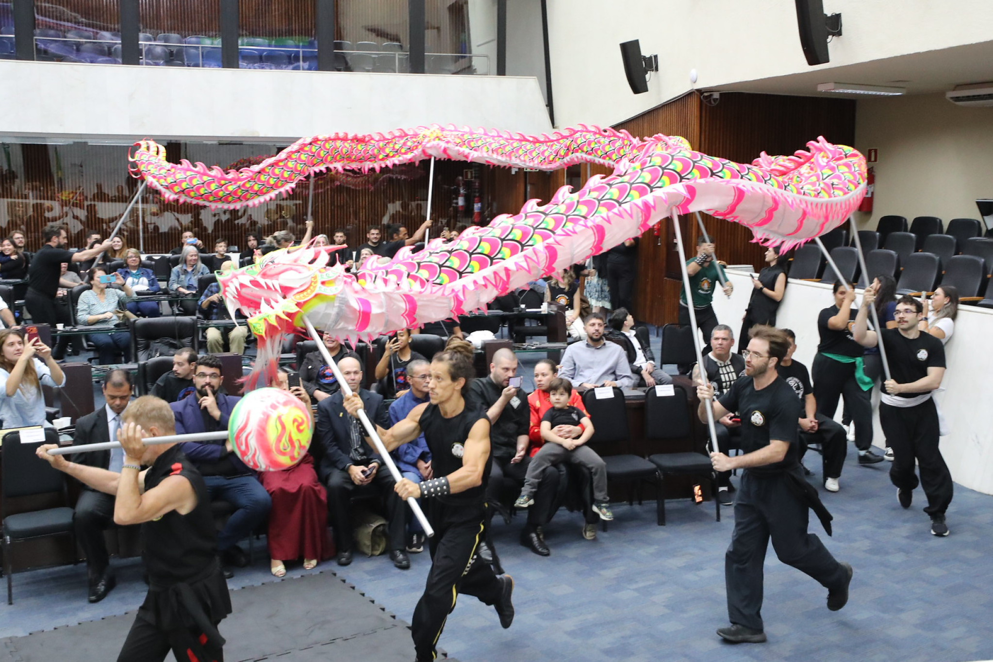 Sessão solene homenageia atletas e reforça a importância do kung fu no Paraná