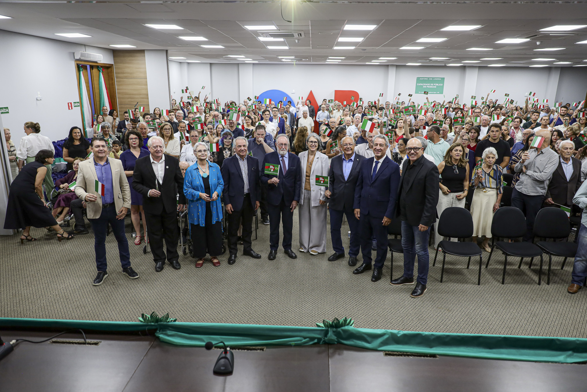 Deputado Tercilio Turini (MDB) homenageia italianos que contribuíram na construção de Londrina