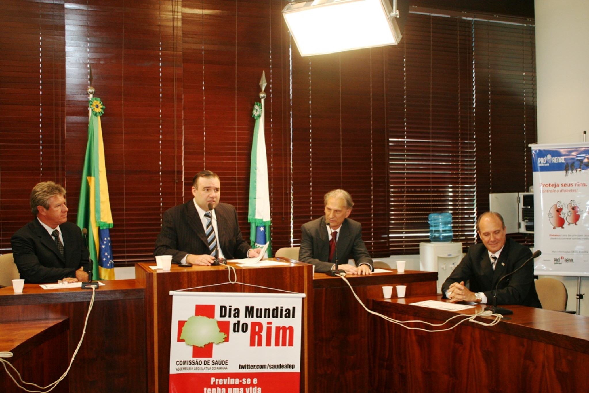 Pró-renal Lança Na Alep Campanha de Prevenção de Doenças do Rim