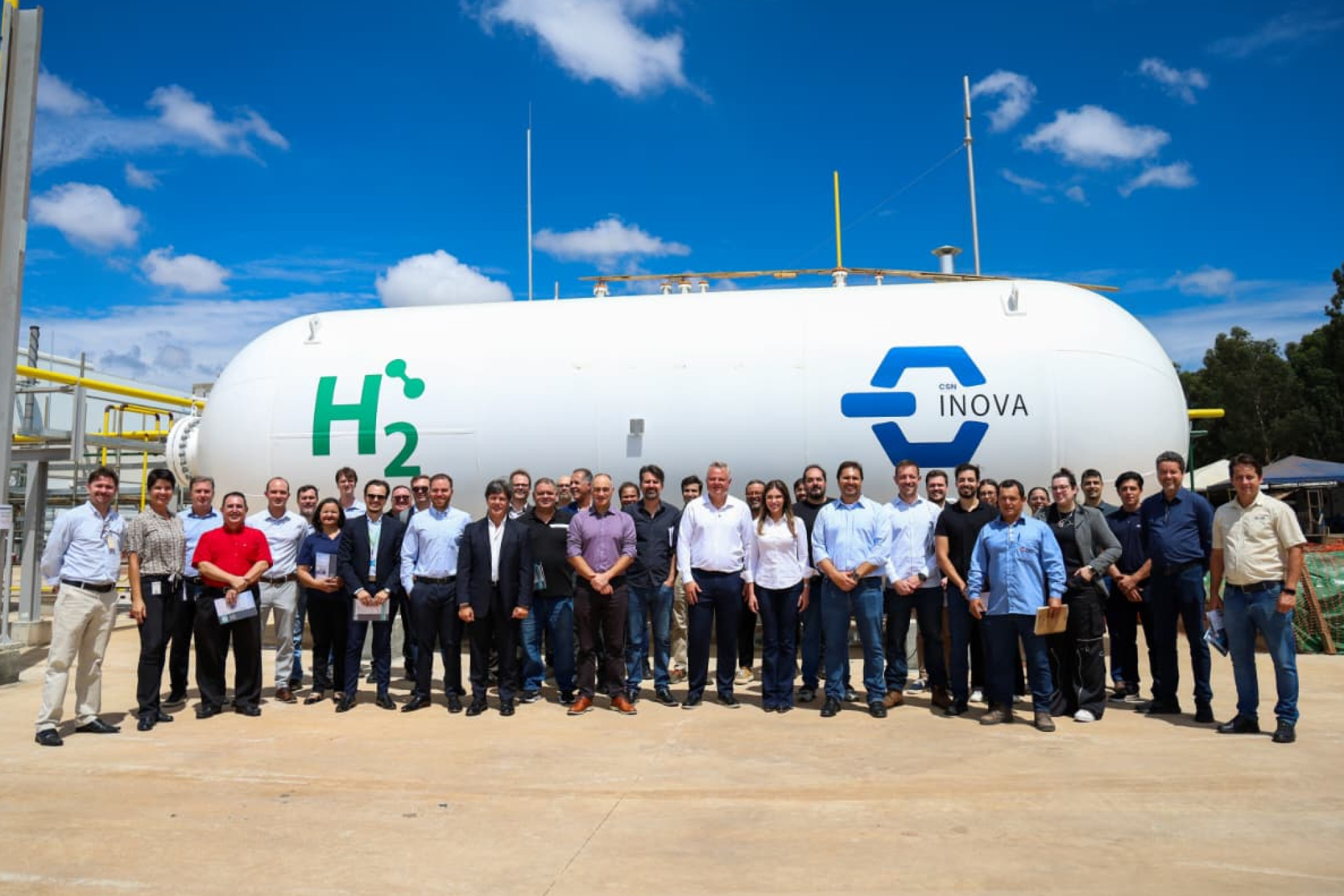 Paraná inaugura planta de hidrogênio renovável em Araucária