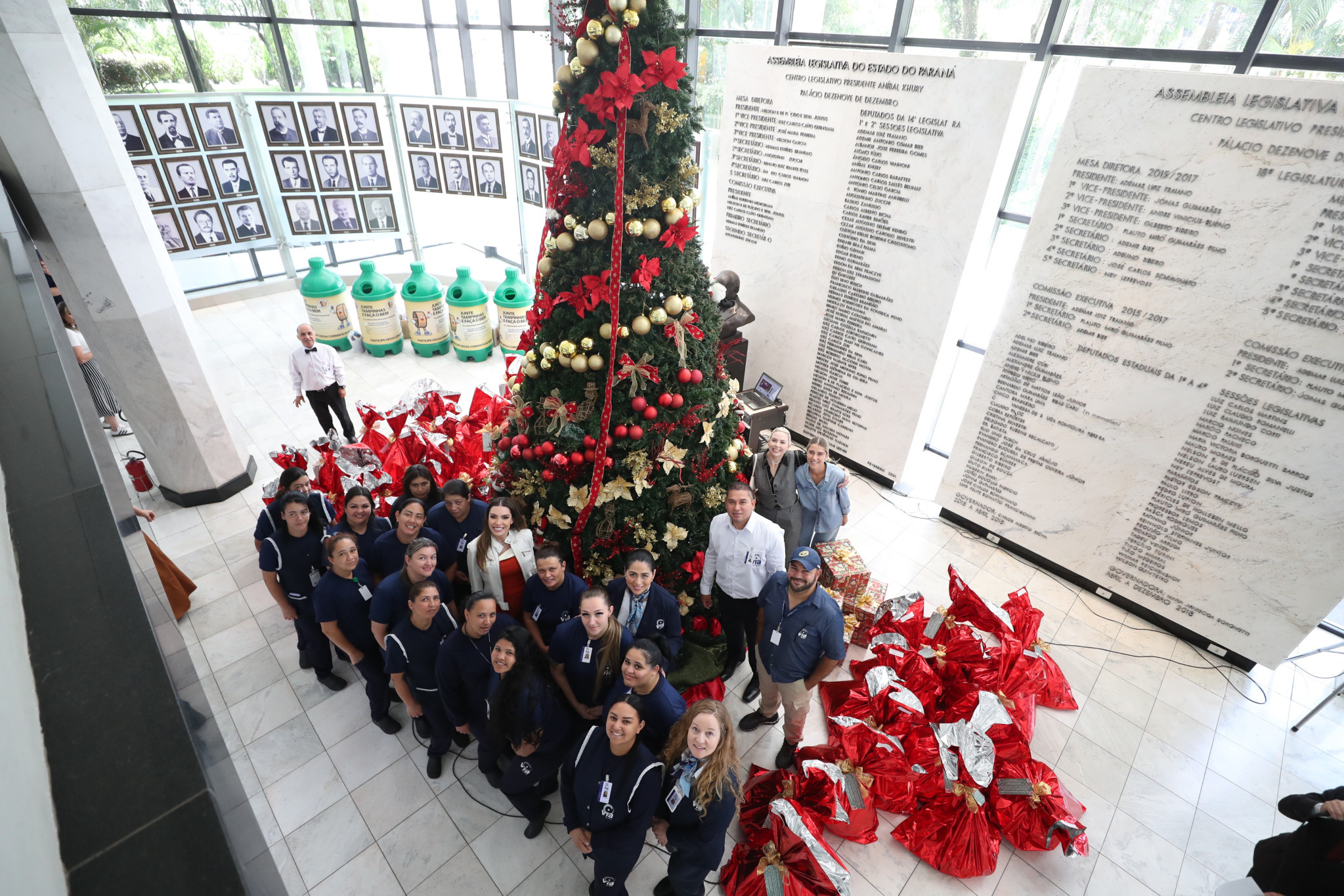 Ação de Natal leva carinho e reconhecimento aos filhos de servidores terceirizados da Assembleia