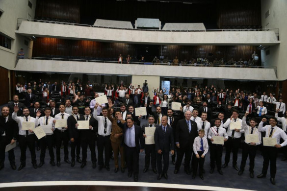 Centenário da Ordem DeMolay é comemorado com sessão especial