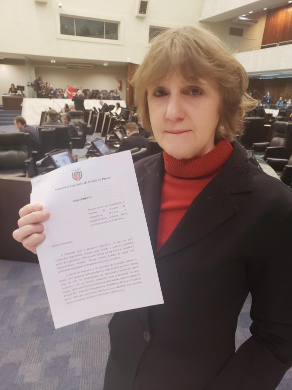 Deputada Luciana Rafagnin reivindica do Governo Federal adequações no programa Mais Leite Saudável