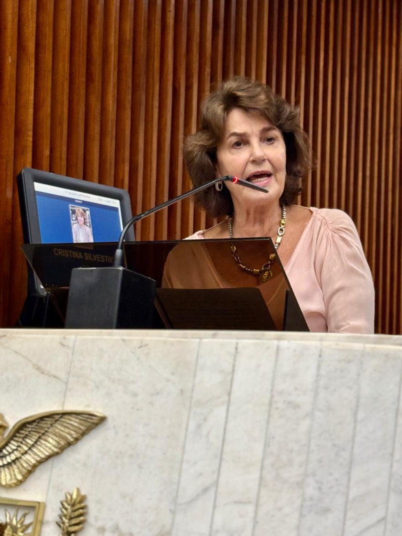 Deputada Cristina Silvestri (PP) denuncia crise no fornecimento de energia elétrica e cobra providências da Copel