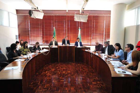 Bancada em Defesa do Serviço Público discute projeto de gestão administrativa do Executivo