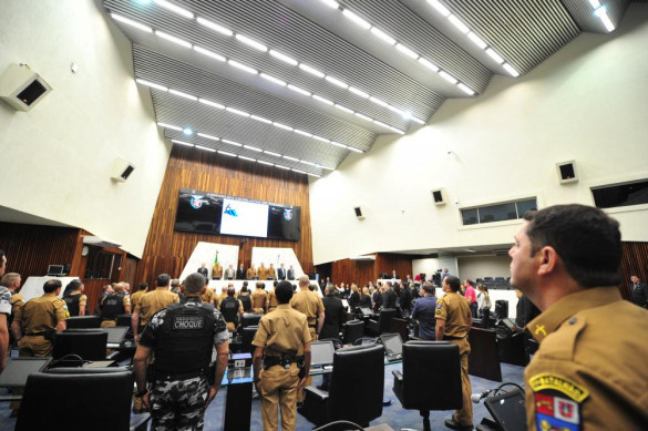 Assembleia Legislativa celebra os 165 anos da Polícia Militar do Paraná