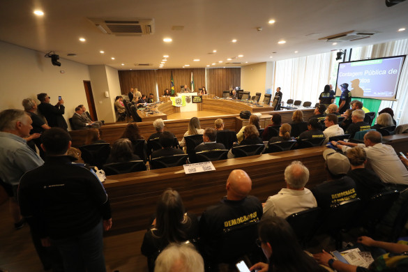 Audiência debate contagem pública de votos em nome da transparência