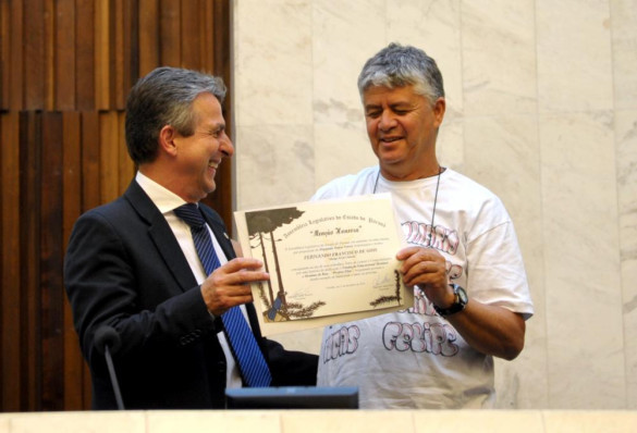 "Monge Pé de Chinelo" recebe homenagem na Assembleia Legislativa