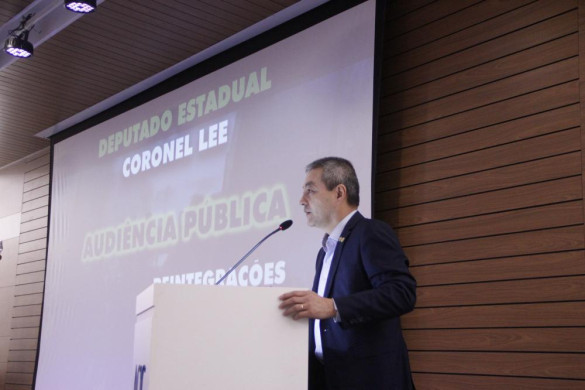 Deputado Coronel Lee pedirá a "CPI das Reintegrações"