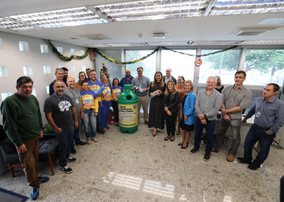 Sanepar amplia ação do Programa Tampinha Paraná
