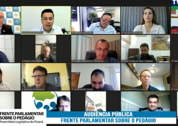 Deputados da Frente Parlamentar Sobre os Pedágios cobram participação de todos na discussão