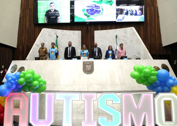 Sessão Solene marca o Dia Mundial de Conscientização do Autismo na Assembleia