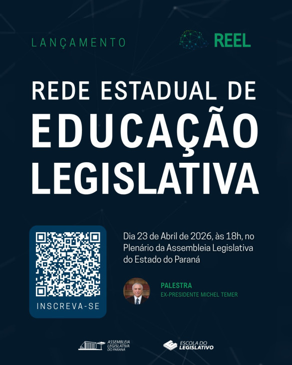 Assembleia lança Rede Estadual de Educação Legislativa com a presença do ex-presidente Michel Temer