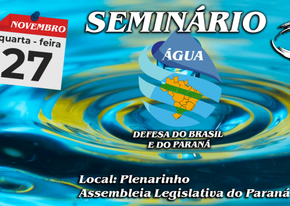 Assembleia sediará evento nacional sobre Água e Defesa
