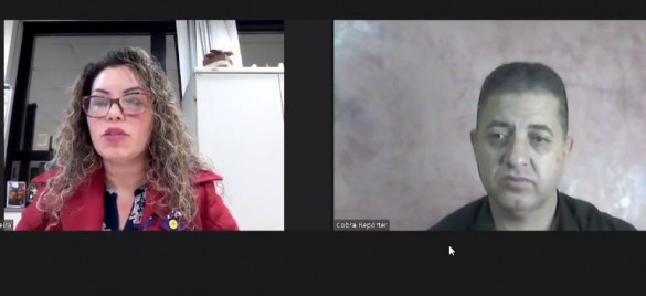 Presidente da Criai realiza live com a chefe do departamento da Política da Pessoa Idosa da Sejuf