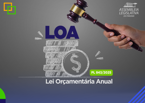 Lei Orçamentária Anual para 2026 já tramita na Assembleia Legislativa do Paraná