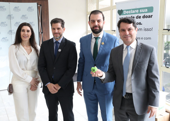Cartorários dão início a mutirão de doação eletrônica de órgãos na Assembleia Legislativa do Paraná
