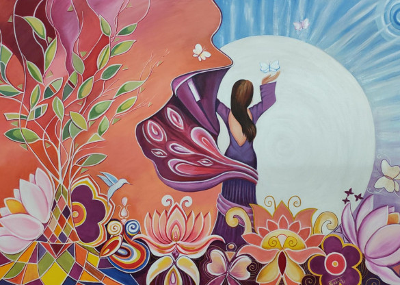 Assembleia Legislativa abre exposição “Metamorfose: Abstração de Flores”