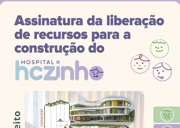 Assembleia Legislativa anuncia nesta quarta-feira (10) repasse de R$ 20 milhões para a construção do HCzinho