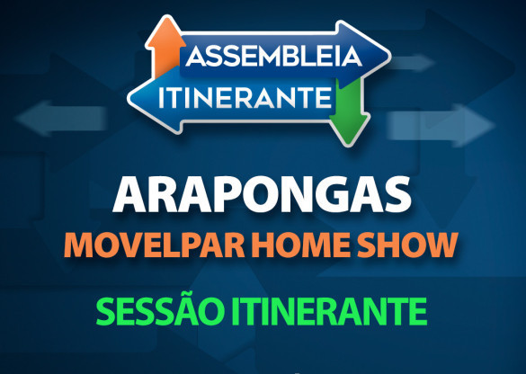 Assembleia Itinerante inicia agenda de 2026 em Arapongas com sessão solene e participação da comunidade