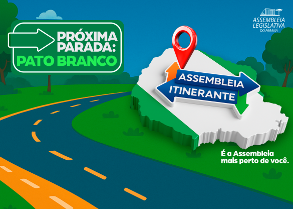 Assembleia Itinerante estreia em Pato Branco nesta segunda-feira (10)