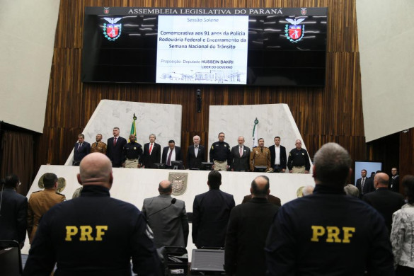 Polícia Rodoviária Federal é parabenizada pelo Poder Legislativo por seus 91 anos
