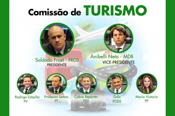 Comissão de Turismo da ALEP faz a primeira reunião na segunda-feira (25)
