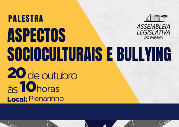 Assembleia Legislativa promove palestras sobre bullying e seus impactos sociais