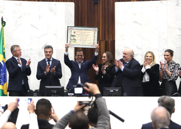 João Dória, ex-governador de São Paulo, recebe título de Cidadão Honorário do Paraná