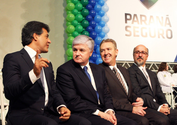 Rossoni participa do lançamento do programa Paraná Seguro
