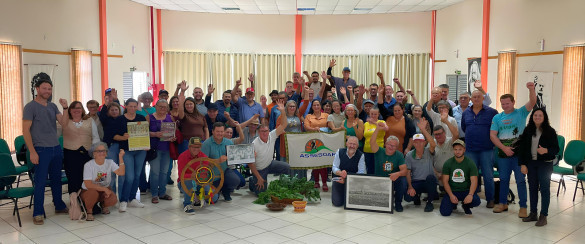 Deputada Luciana Rafagnin (PT) homenageia a Assesoar pelos 60 anos de atuação no Sudoeste