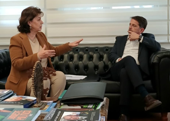 Em reunião com presidente da EPR, deputada Cristina Silvestri (PP) reforça pedido de prioridade para duplicação da BR-277 na Serra da Esperança